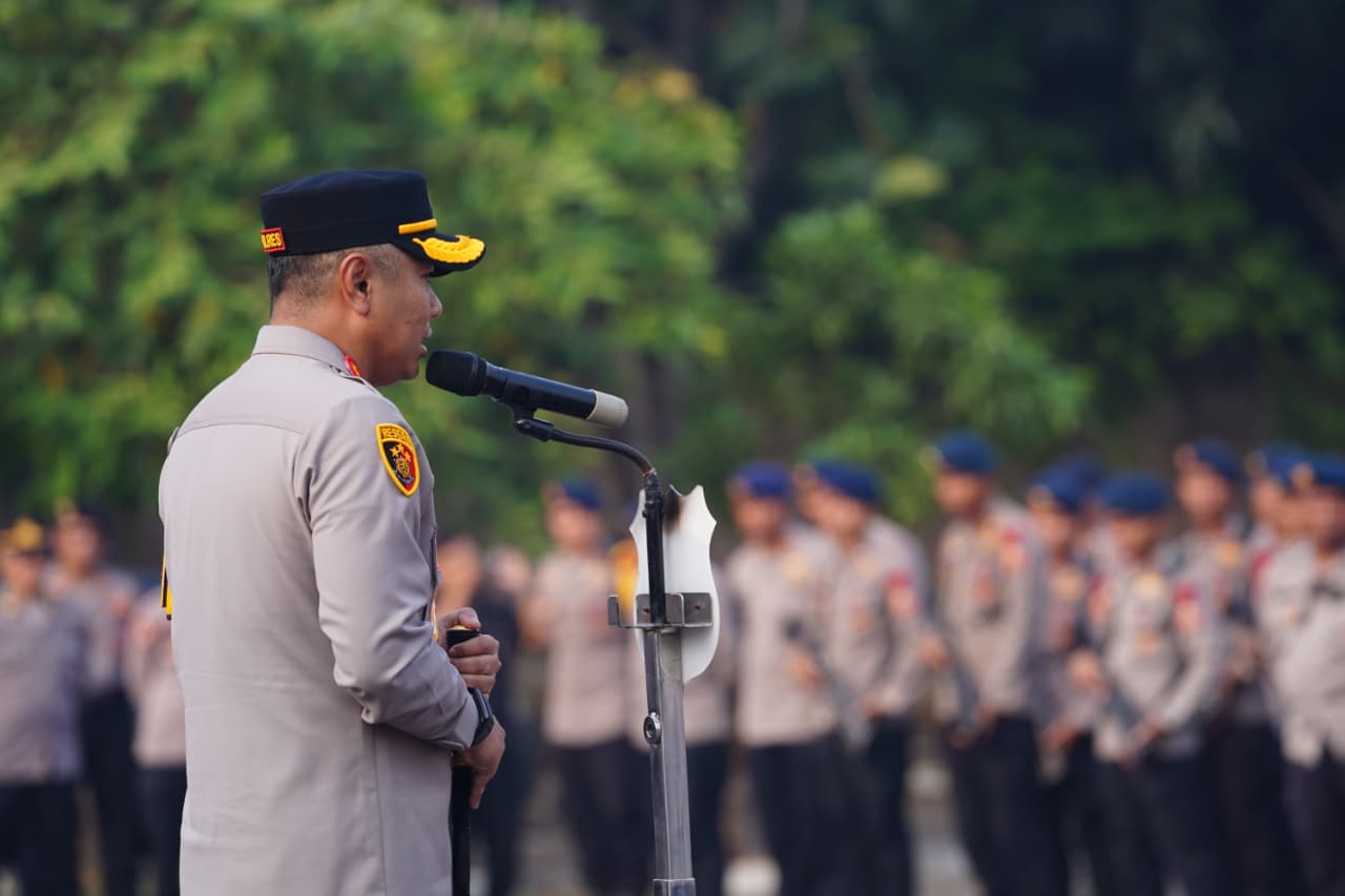 1.597 personel gabungan Mobilitas Supporter Persija VS Persib di Kabupaten Bekasi